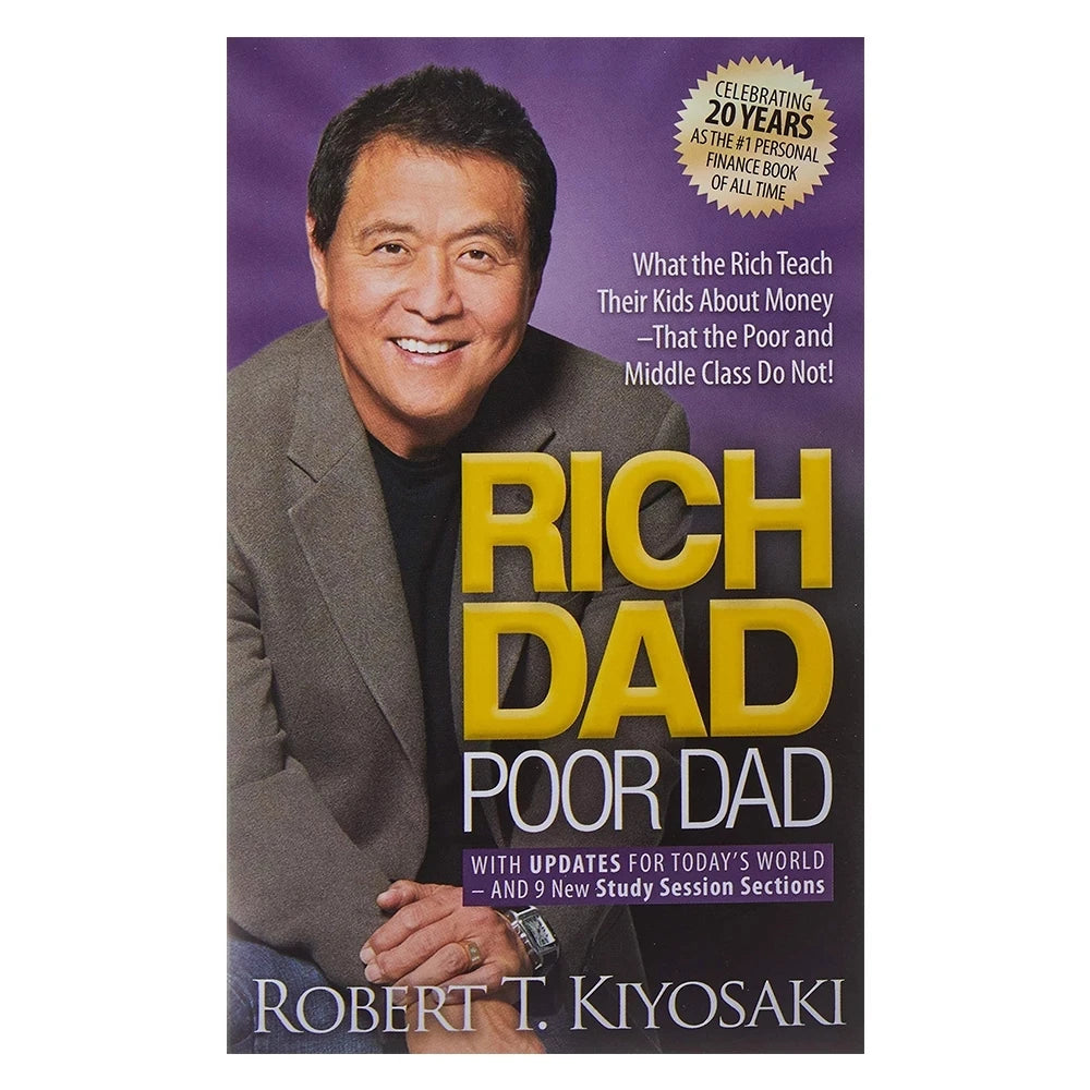 RICH DAD POOR DAD Robert Toru Kiyosaki Personal Finance Children Books Financial Intelligence Enlightenment Education book