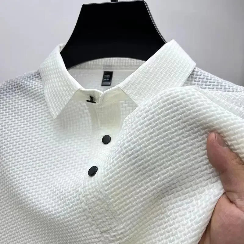 shirt collar polo shirt half sleeved men mainland chinacn