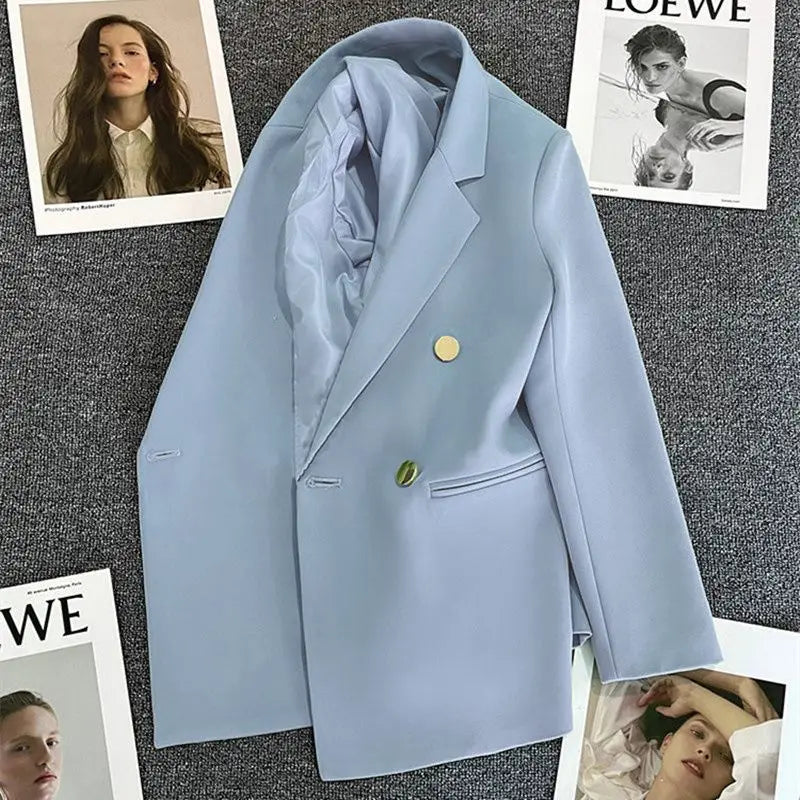 2024 Spring Autumn New Women's Jacket Chic Elegant Casual Sports Female Suit Coat Korean Fashion Jacket Women Blazers Outerwear