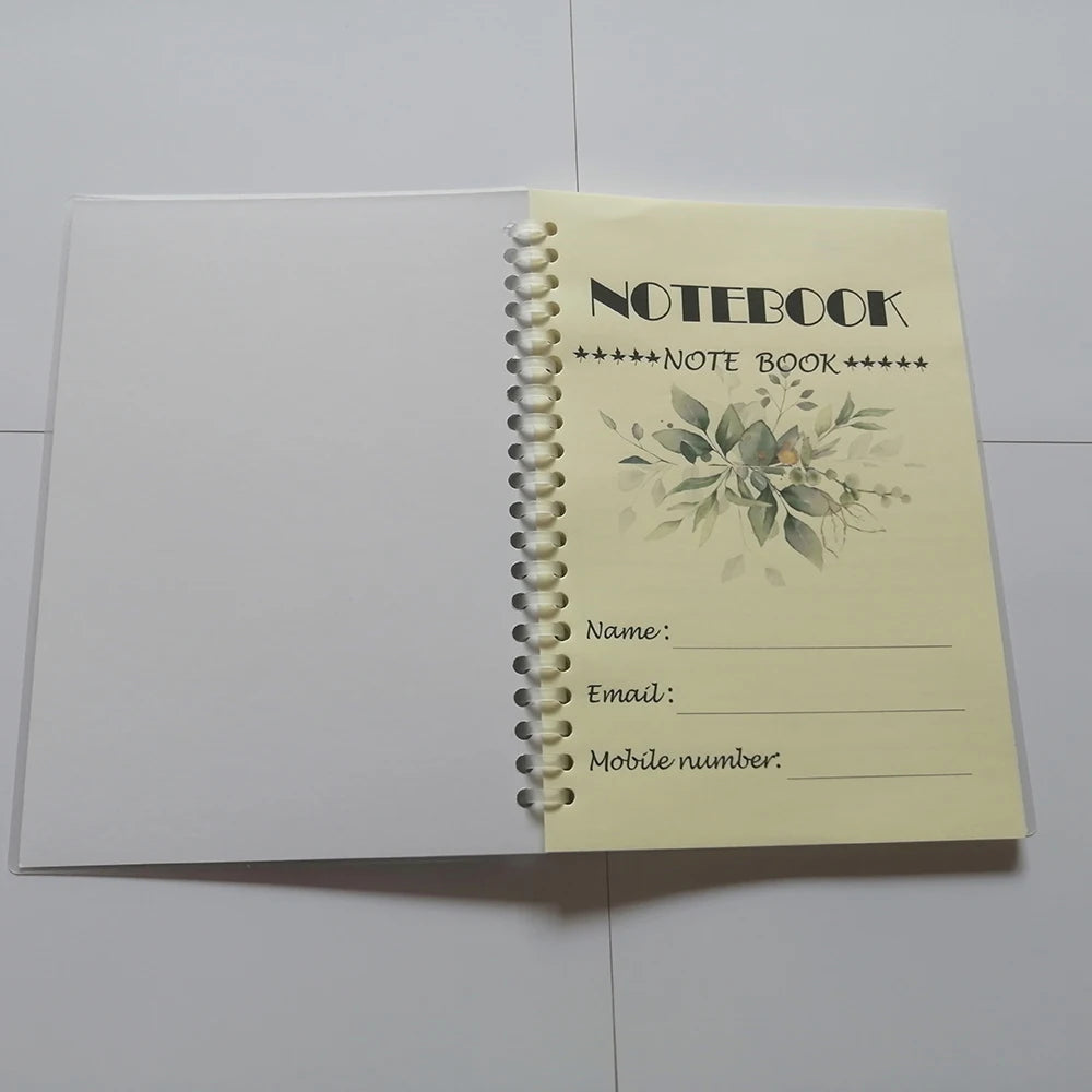 Spiral Notebook Get Tour Shit Together Floral Cover Motivational Unique Note Book Budget Checklist Journal Diary Inspiring Quote