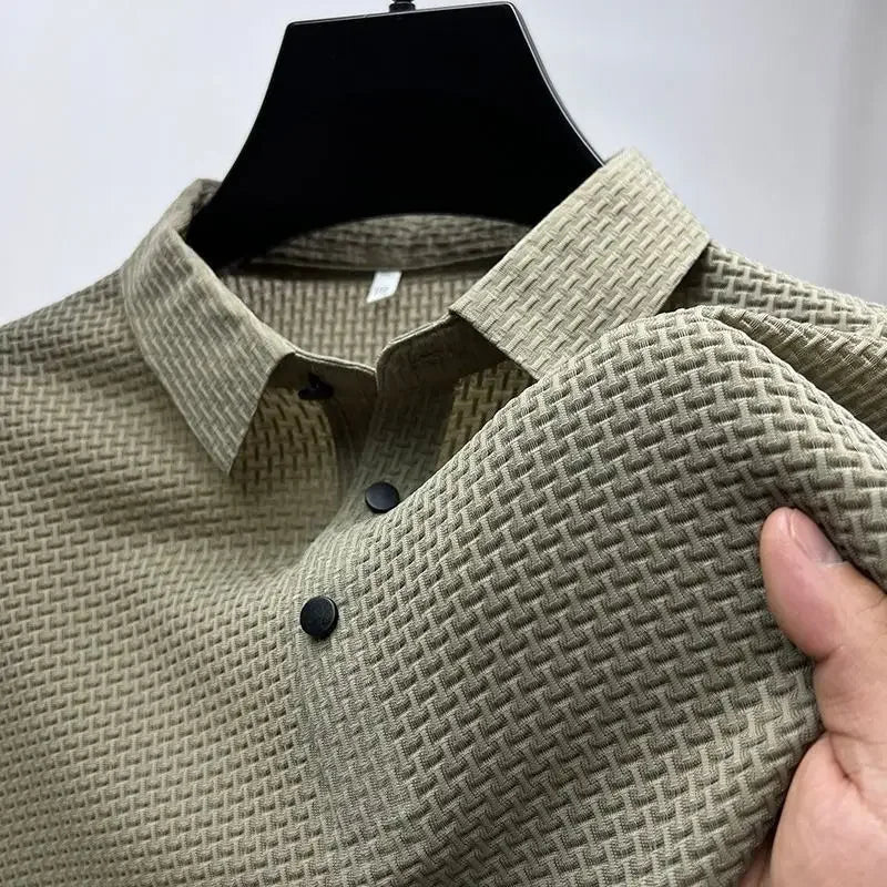 shirt collar polo shirt half sleeved men mainland chinacn