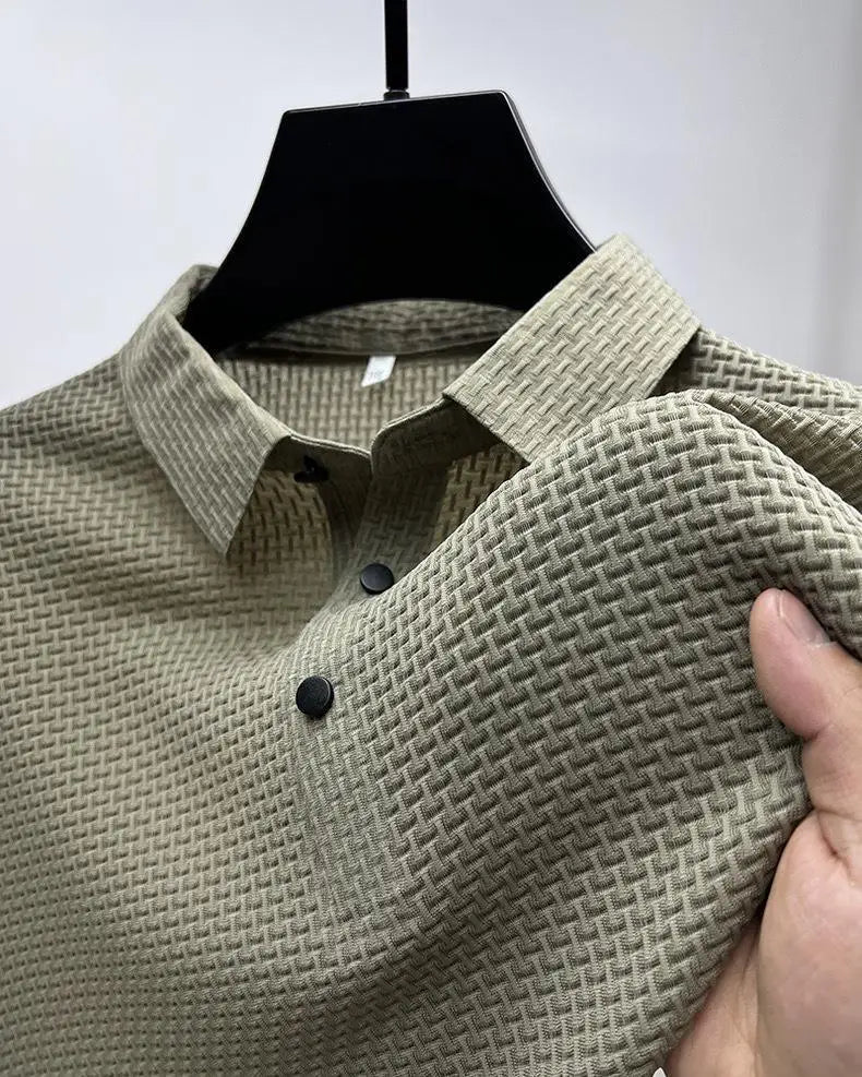 shirt collar polo shirt half sleeved men mainland chinacn