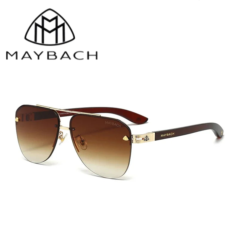 Eco friendlyNew Maybach Men's Sunglasses Driving Leisure Sunglasses Driving Polarized Sunglasses 23188#