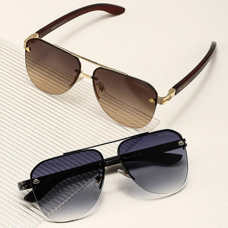 Eco friendlyNew Maybach Men's Sunglasses Driving Leisure Sunglasses Driving Polarized Sunglasses 23188#